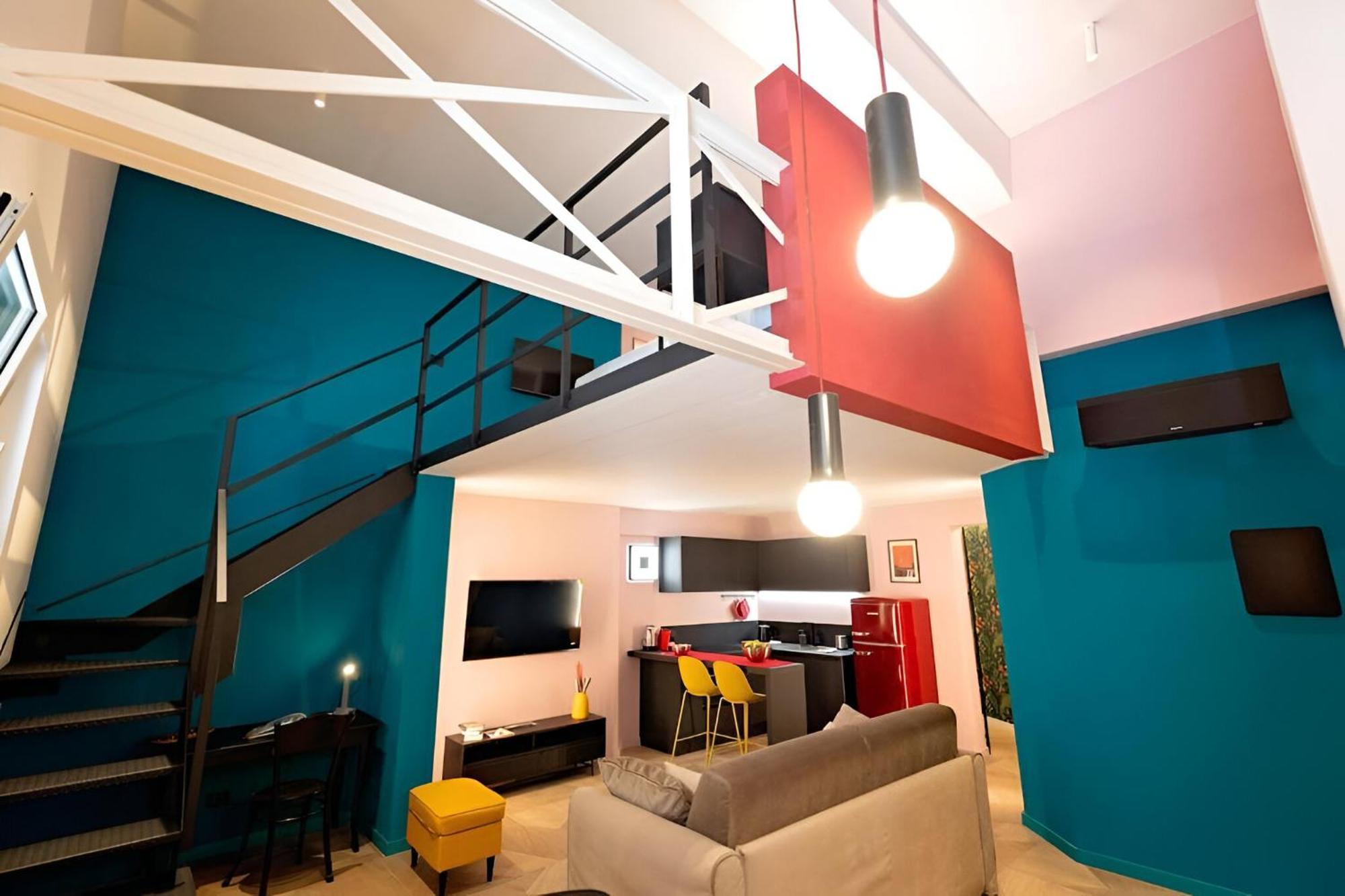Margot Color Apartment - Trastevere - Loft Di Lusso روما المظهر الخارجي الصورة
