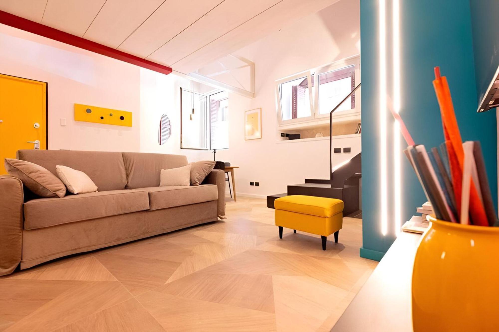 Margot Color Apartment - Trastevere - Loft Di Lusso روما المظهر الخارجي الصورة